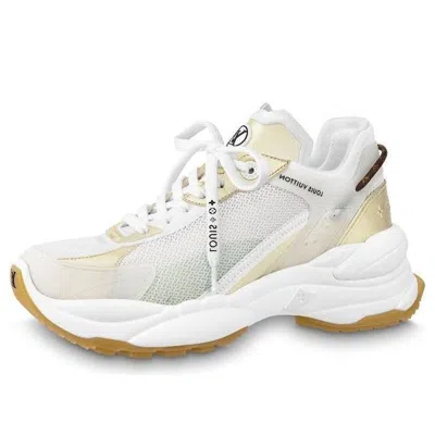 LOUIS VUITTON (WMNS) LOUIS VUITTON LV Run 55 Trainers 'White Gold'