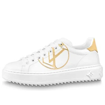 LOUIS VUITTON (WMNS) LOUIS VUITTON LV Time Out Sneakers 'White Gold'