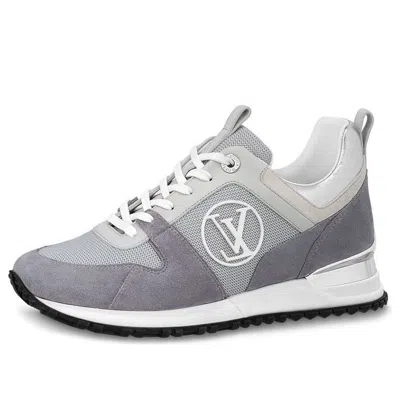 LOUIS VUITTON (WMNS) LOUIS VUITTON Run Away Sneakers 'Grey Mesh with Logo'