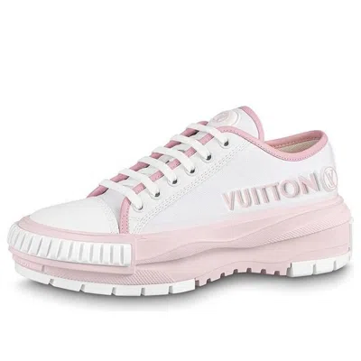 LOUIS VUITTON (WMNS) LOUIS VUITTON Squad Sneakers 'White Pink'