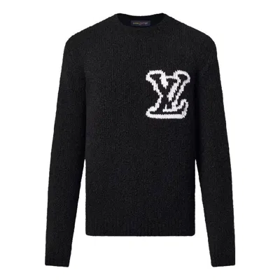 LOUIS VUITTON LOUIS VUITTON Wool Blend Crewneck Sweater 'Black'