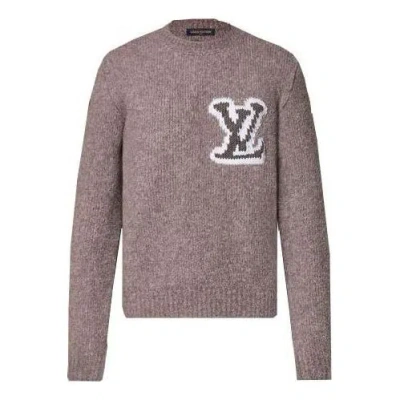 LOUIS VUITTON LOUIS VUITTON Wool Blend Crewneck Sweater 'Lava Smoke'