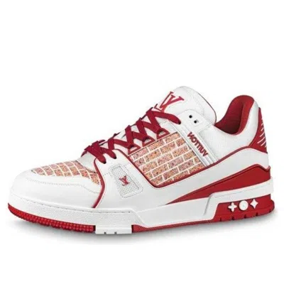 LOUIS VUITTON LOUIS VUITTON x LADY PINK Trainers 350 'White Red'