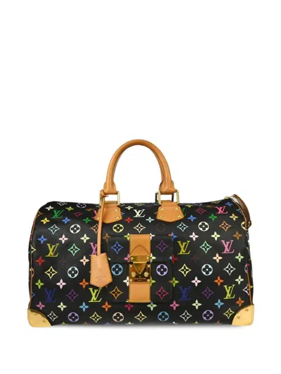 LOUIS VUITTON X TAKASHI MURAKAMI 2011 MONOGRAM SPEEDY 40 HANDBAG