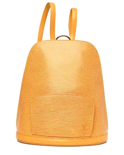 LOUIS VUITTON LOUIS VUITTON YELLOW EPI LEATHER GOBELINS BACKPACK (AUTHENTIC PRE-LOVED)