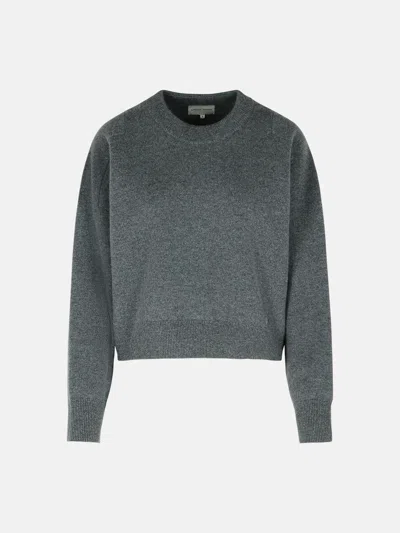LOULOU STUDIO 'BOXY MIRO' GREY CASHMERE SWEATER
