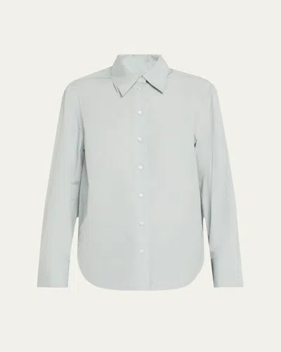 LOULOU STUDIO BUTTON-DOWN COTTON SHIRT