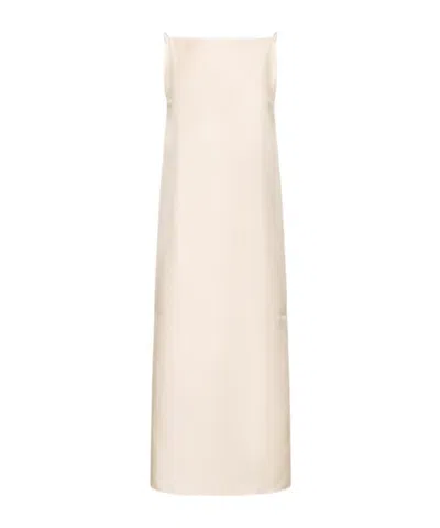 LOULOU STUDIO SULUM SILK MIDI DRESS