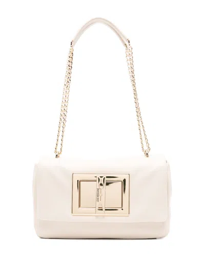LOVE MOSCHINO LOGO-DEBOSSED SHOULDER BAG