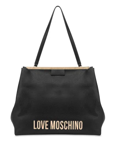 LOVE MOSCHINO LOGO SHOULDER BAG