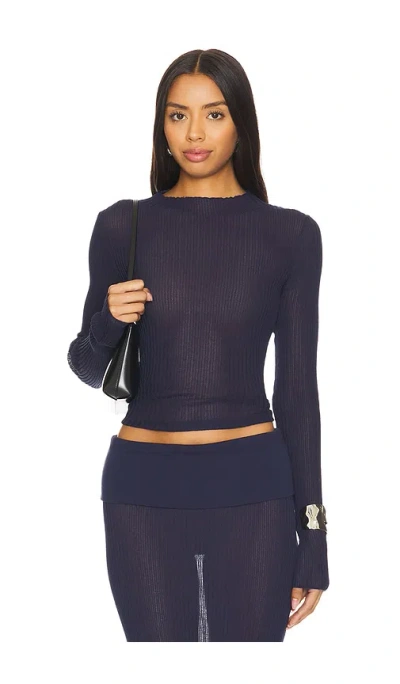 LOVERS & FRIENDS ELLISON SHEER TOP