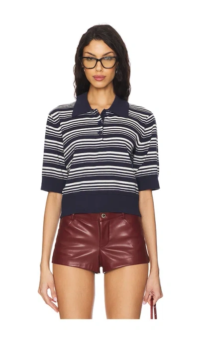 LOVERS & FRIENDS SHEEVA STRIPE POLO