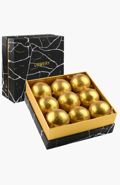 LOVERY LOVERY 24K GOLD BATH BOMBS GIFT BOX