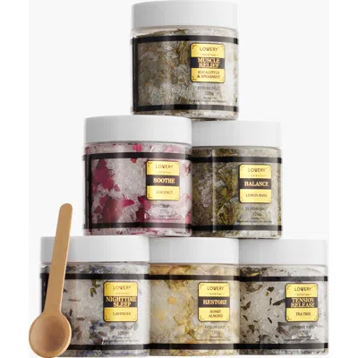 LOVERY LOVERY EPSOM SALTS 6-PIECE GIFT SET