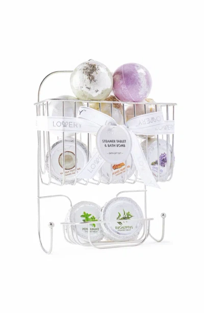 LOVERY LOVERY ESSENTIAL OIL 11-PIECE SHOWER STEAMER AND BATH BOMB SET