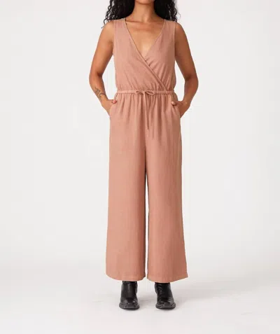 LOVESTITCH BILA JUMPSUIT IN CLAY