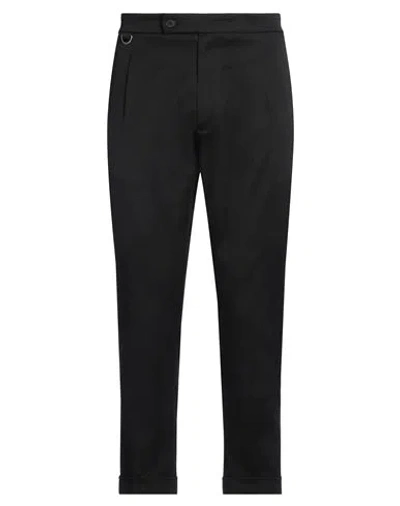 LOW BRAND LOW BRAND MAN PANTS BLACK SIZE 34 COTTON, ELASTANE