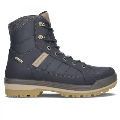 LOWA LOWA ISARCO III GTX MID HERREN WANDERSTIEFEL WINTERSCHUHE BLAU BRAUN 410553-0649