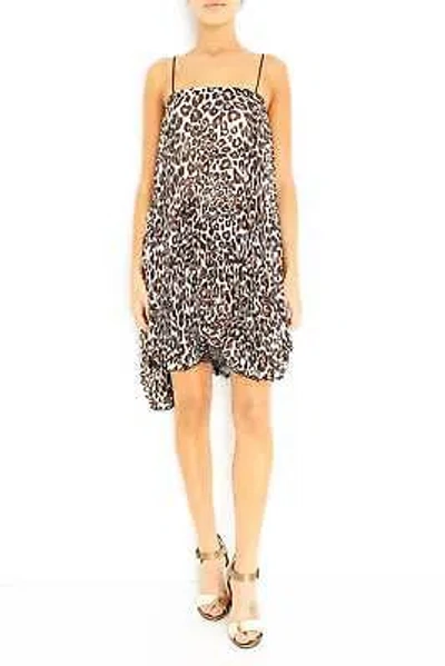 LOYD/FORD LOYD/FORD PLEATED DRESS IN LEOPARD - SIZE 6