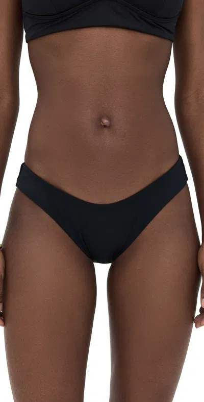 L*SPACE ROCKY BIKINI BOTTOMS BLACK