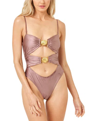 L*SPACE L*SPACE SEAS THE DAY ONE PIECE BITSY