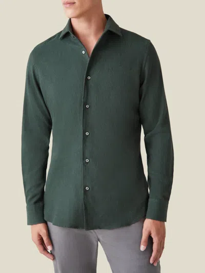 LUCA FALONI CASHMERE-COTTON CLASSIC SHIRT