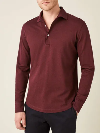 LUCA FALONI COTTON PIQUÉ BRERA POLO SHIRT
