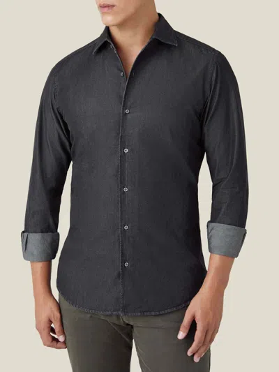 LUCA FALONI DENIM CLASSIC SHIRT
