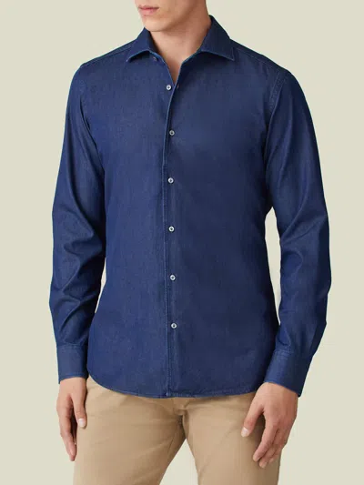 LUCA FALONI DENIM CLASSIC SHIRT