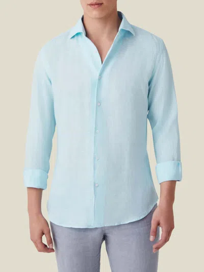 LUCA FALONI LINEN PORTOFINO SHIRT