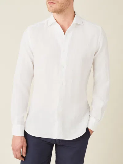 LUCA FALONI LINEN PORTOFINO SHIRT