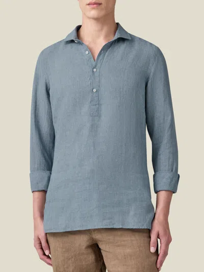 LUCA FALONI LINEN RAVELLO SHIRT