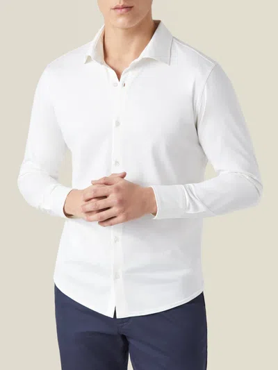 LUCA FALONI SILK-COTTON COMO SHIRT