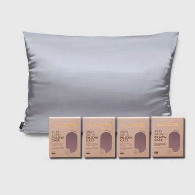 LUCE BEAUTY LUCE BEAUTY SILKY SATIN PILLOWCASE BUNDLE