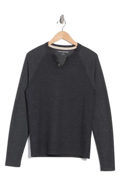 LUCKY BRAND LUCKY BRAND MÉLANGE CREWNECK SWEATER