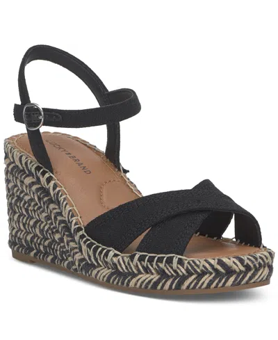 LUCKY BRAND WOMEN'S CANDYR ESPADRILLE WEDGE SANDALS