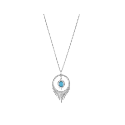 LUCY QUARTERMAINE LUCY QUARTERMAINE EGYPTIAN TURQUOISE PENDANT