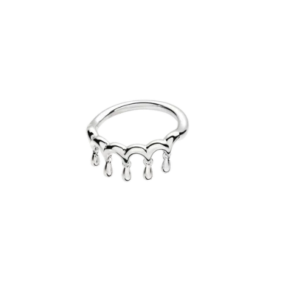LUCY QUARTERMAINE LUCY QUARTERMAINE WATERFALL FIVE DRIP RING