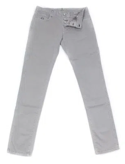 LUIGI BORRELLI NEU LUIGI BORRELLI HELL BRAUNE HOSE - SUPER SLIM - 33/49 - (CARSS20510573)