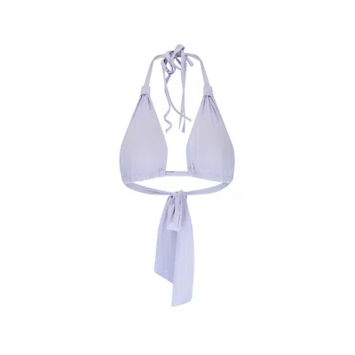 LULA-RU WOMEN'S PURPLE TILLY BIKINI TOP LILAC