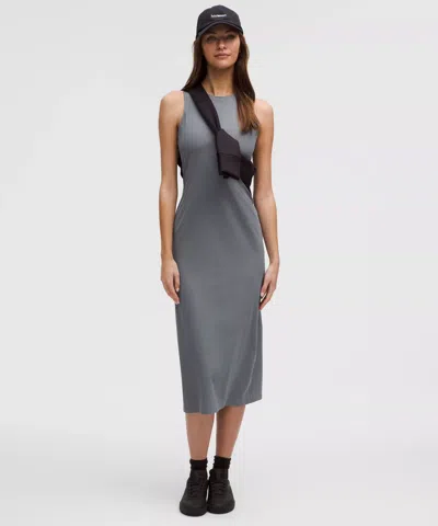 LULULEMON ALL ALIGNED RIBBED MIDI DRESS