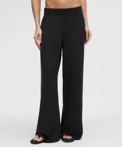 LULULEMON BECALM MID-RISE WIDE-LEG PANT