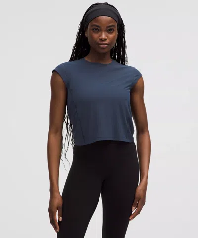 LULULEMON CINCH-BACK SHORT-SLEEVE SHIRT