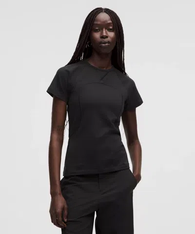 LULULEMON COTTON TERRY SHORT-SLEEVE SHIRT