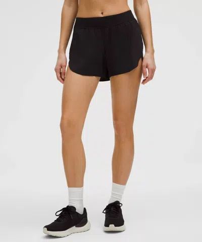 LULULEMON FAST AND FREE HIGH-RISE CLASSIC-FIT SPLIT SHORT 3"