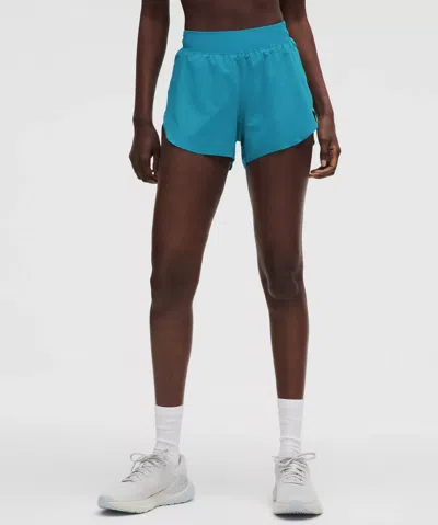 LULULEMON FAST AND FREE HIGH-RISE CLASSIC-FIT SPLIT SHORT 3"