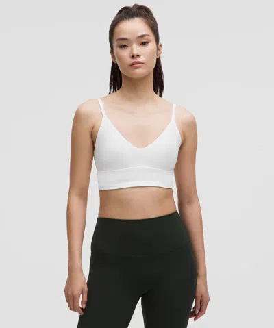 LULULEMON LULULEMON FOCUSER SCOOP-NECK BRA NULU