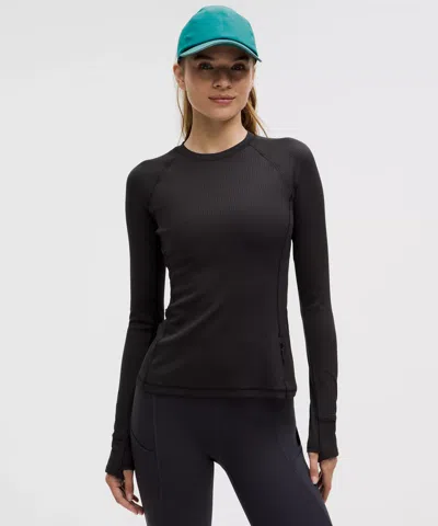 LULULEMON IT'S RULU RIBBED LONG-SLEEVE SHIRT