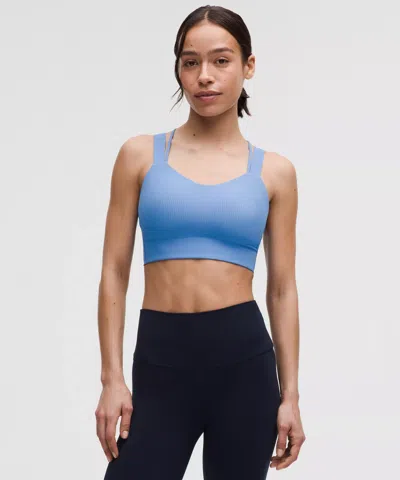 LULULEMON LIKE A CLOUD RIBBED LONGLINE BRA