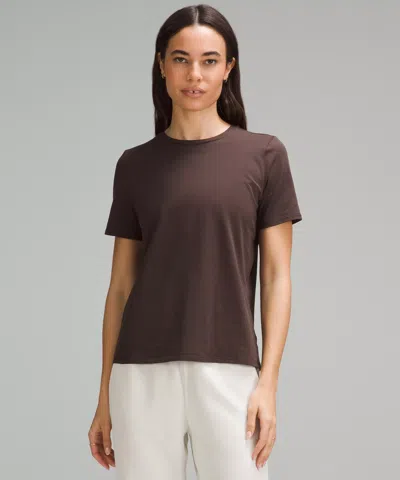 LULULEMON ORGANIC COTTON STRAIGHT-HEM CREWNECK T-SHIRT